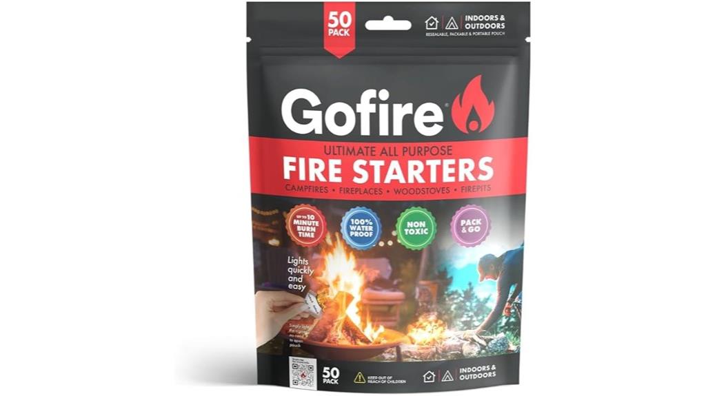 portable camping fire starter