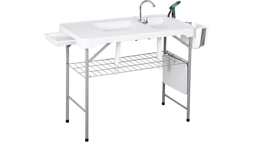 portable fish cleaning station