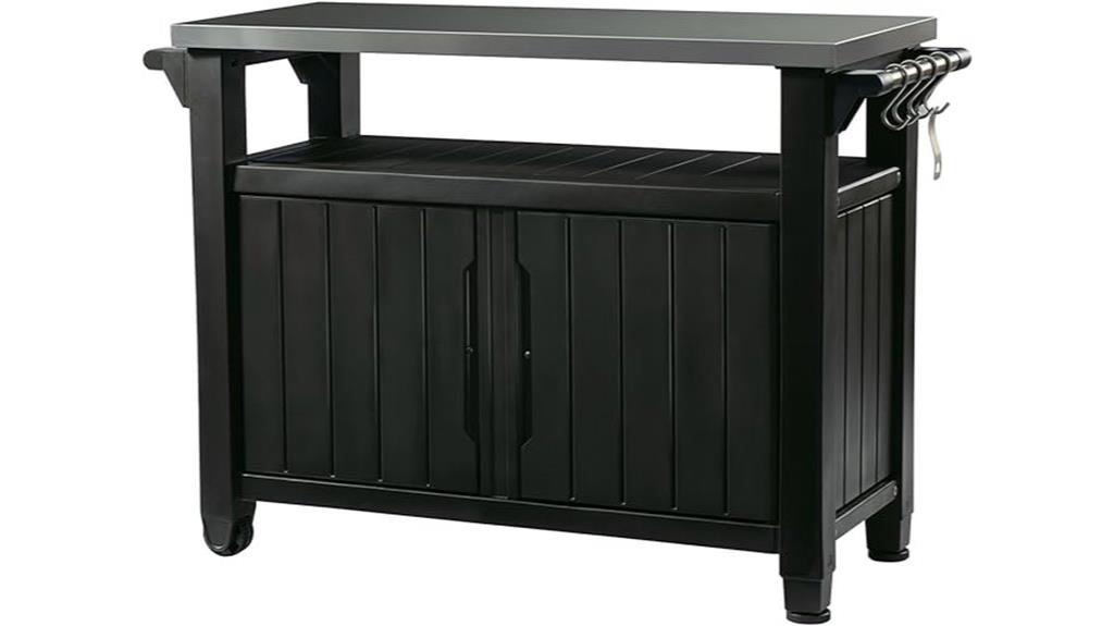 portable stainless steel table