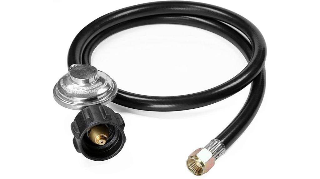 propane grill regulator hose