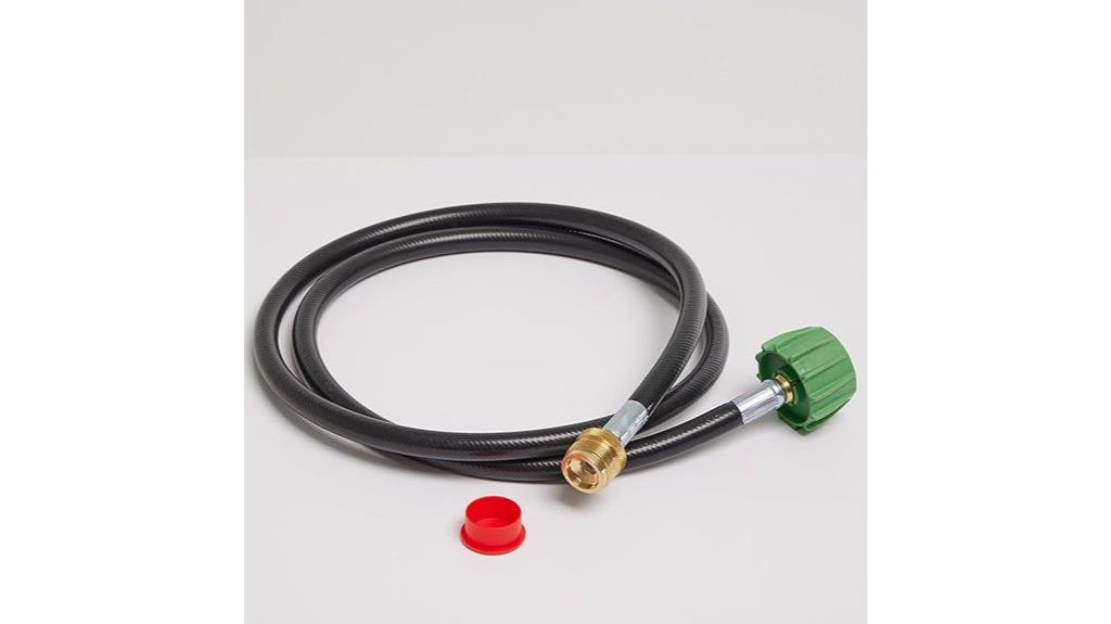 propane hose with adapter