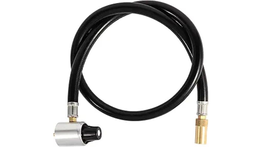 propane regulator extension hose