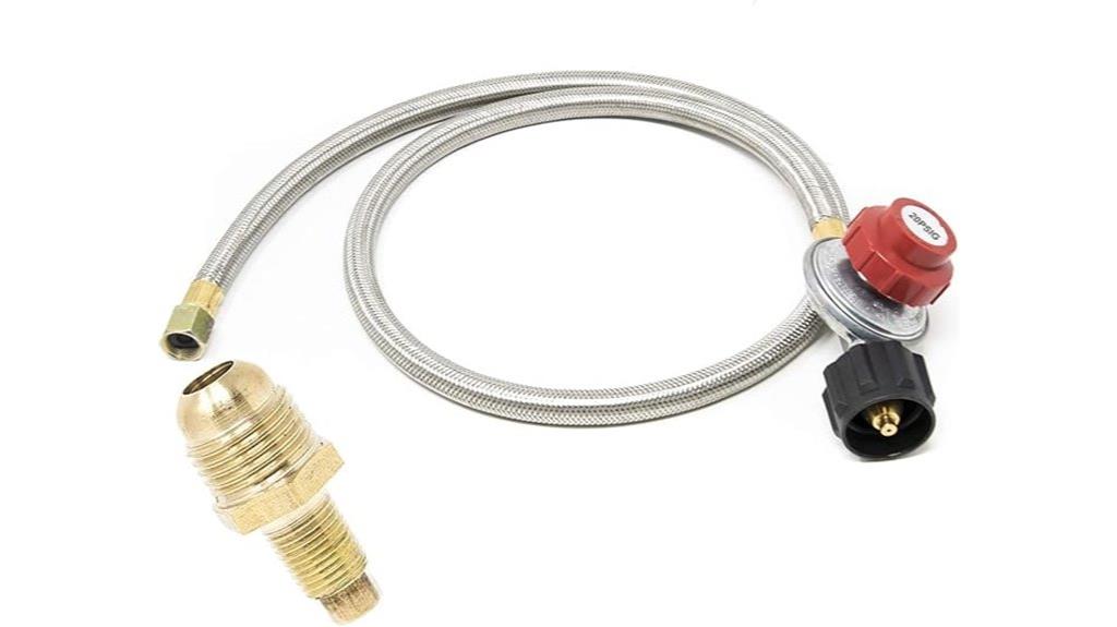 propane regulator with hose