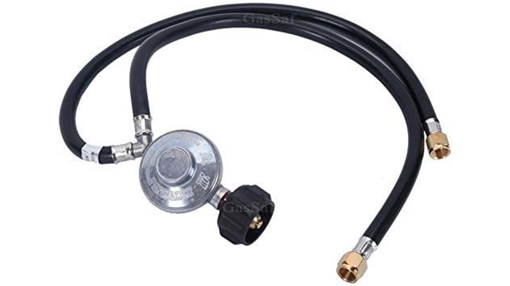propane regulator with splitter