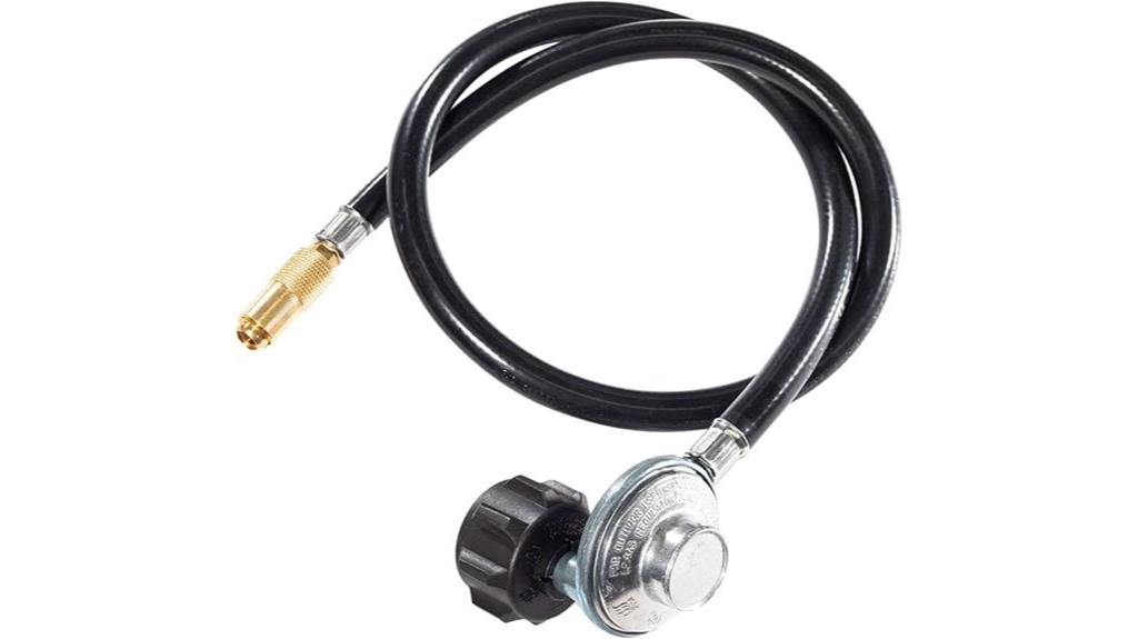 propane tank regulator hose