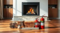 proper clearance and combustible safety