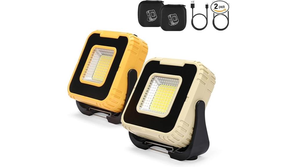 rechargeable magnetic grill lights