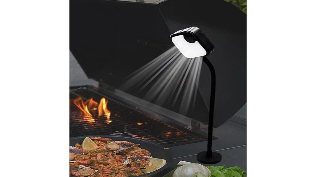 rechargeable magnetic grill lights