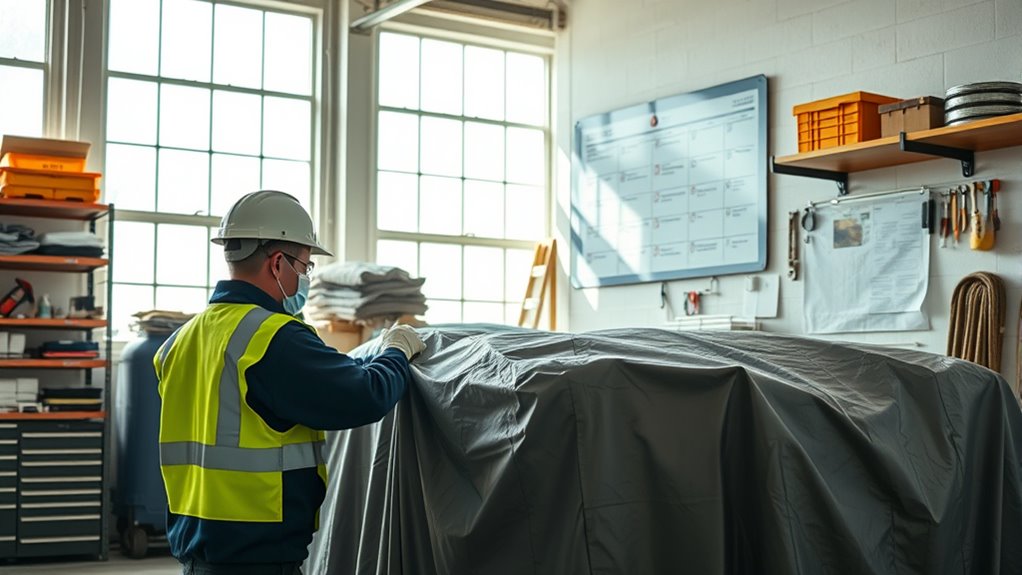 regular inspections and maintenance