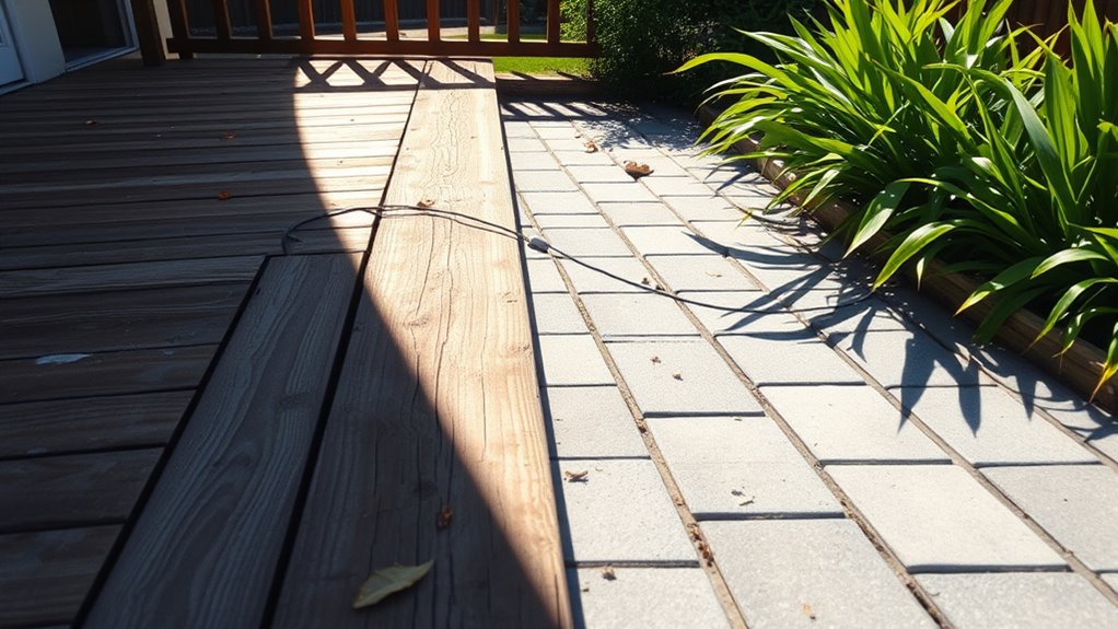 regular outdoor surface maintenance