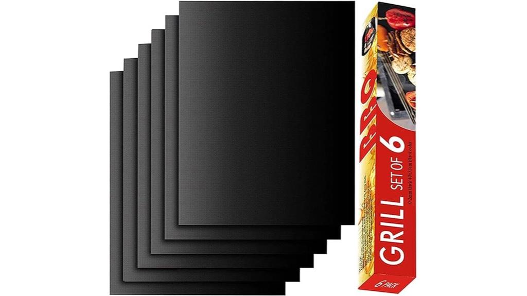 reusable grill mat set