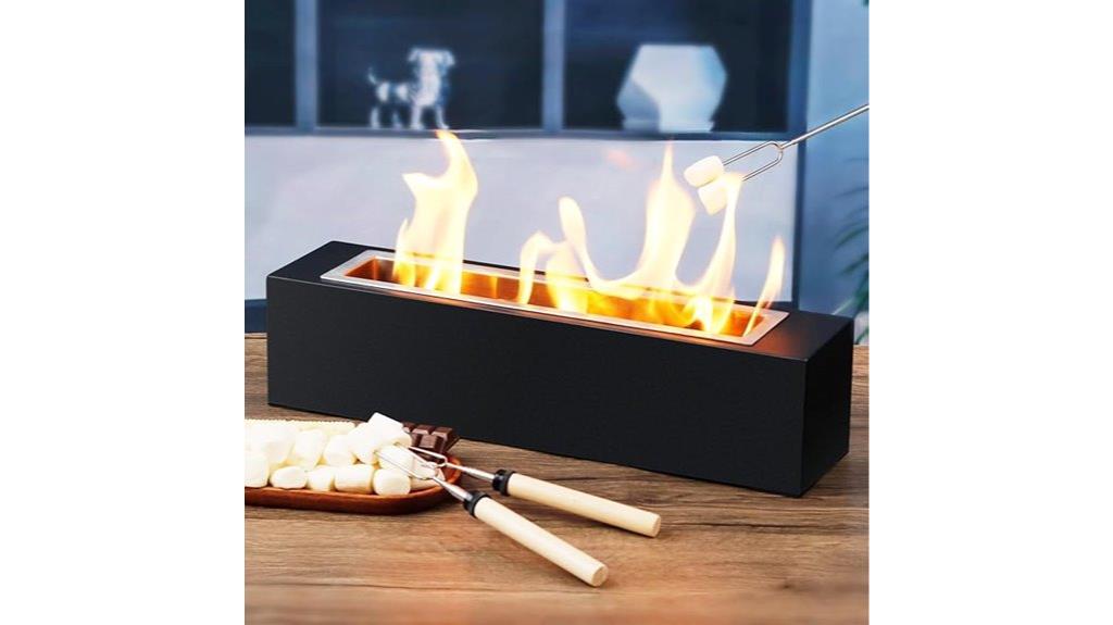 safe gel flame decor