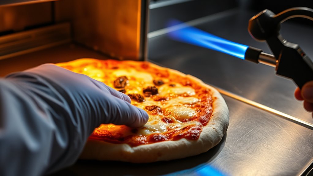 safe pizza finishing techniques