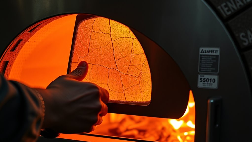 safe wood oven cleaning