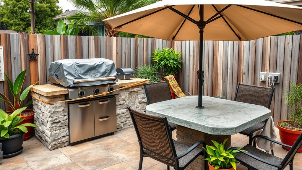 secure outdoor furniture hazards