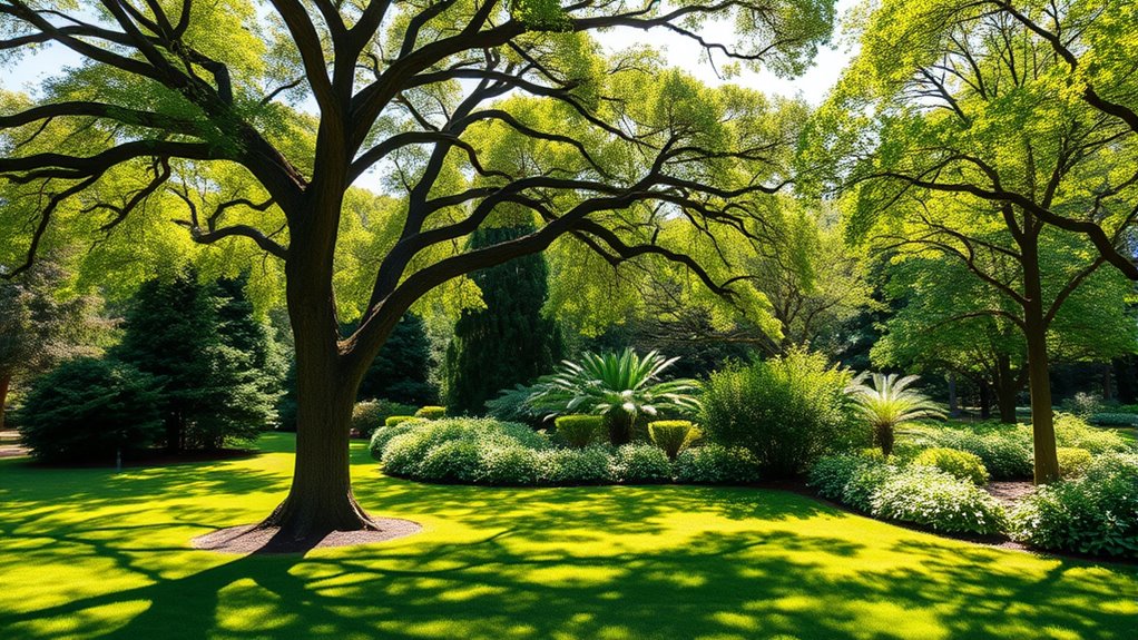 select prune mulch shade