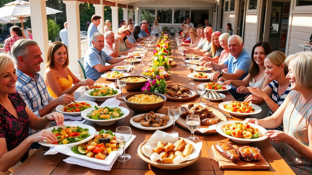 self serve versus communal dining