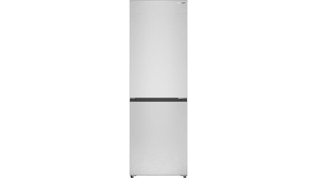 sharp counter depth bottom freezer