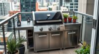 small balcony grill kits