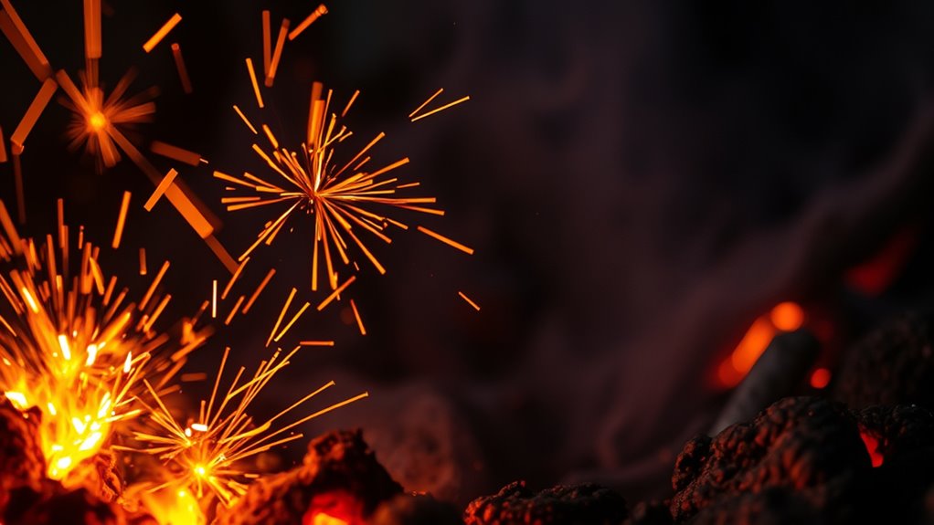 small embers ignite unseen