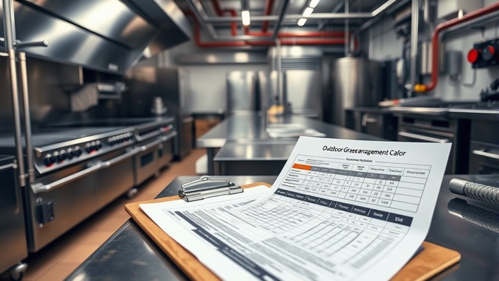 small kitchen grease management
