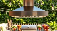 small patio bbq hoods