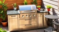 small patio grill kits