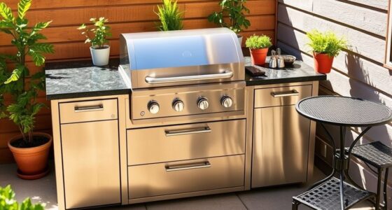 small patio grill kits