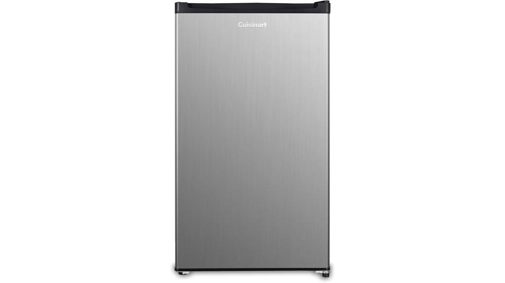 small spacious cuisinart fridge