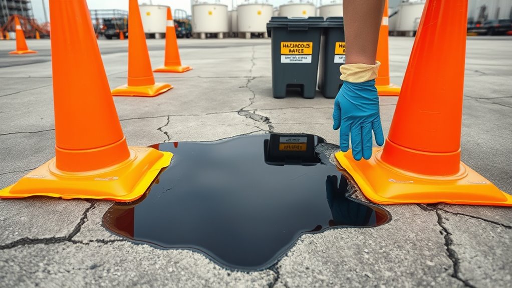 spill containment and safety