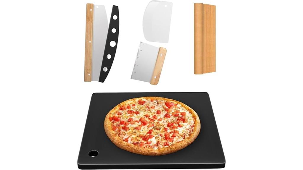 square pizza steel set