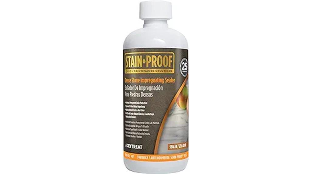 stain proof dense stone sealer