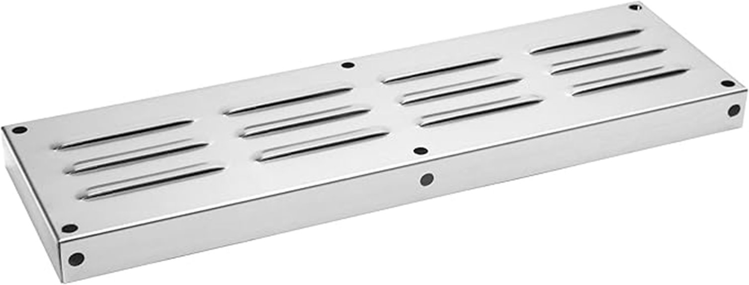 stainless masonry fire vent
