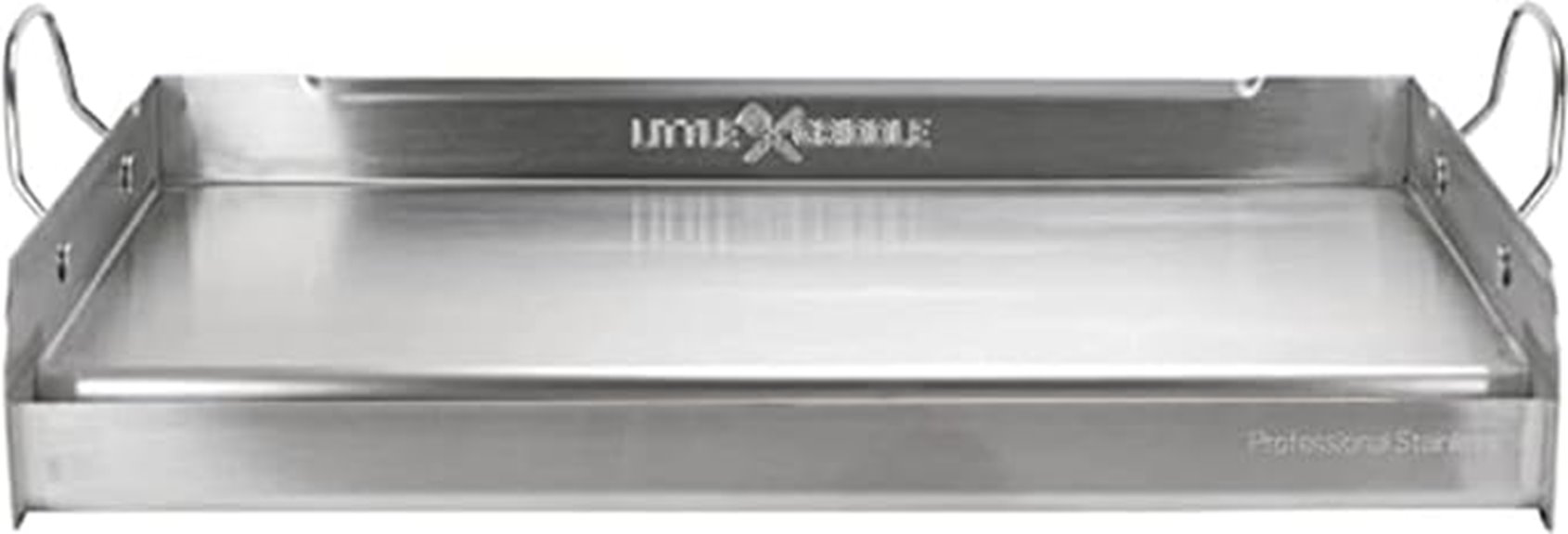 stainless steel cooking surface