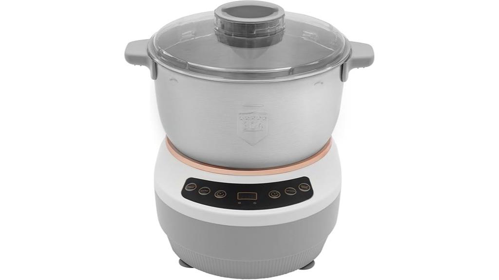 stainless steel dough mixer