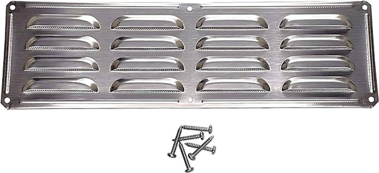 stainless steel grill vent