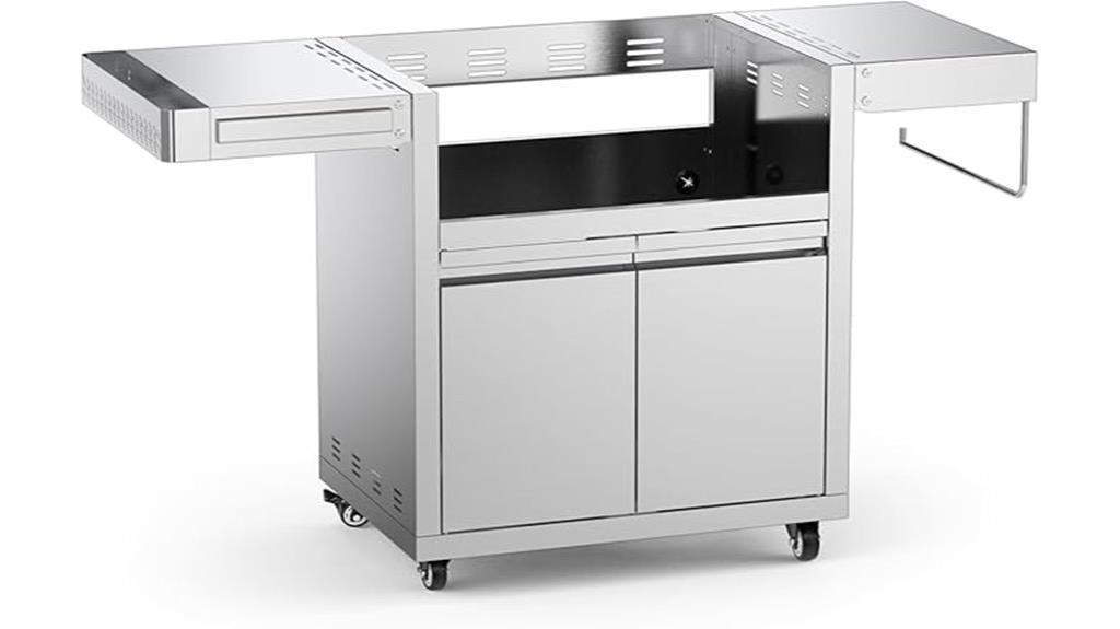 stainless steel hygrill cart