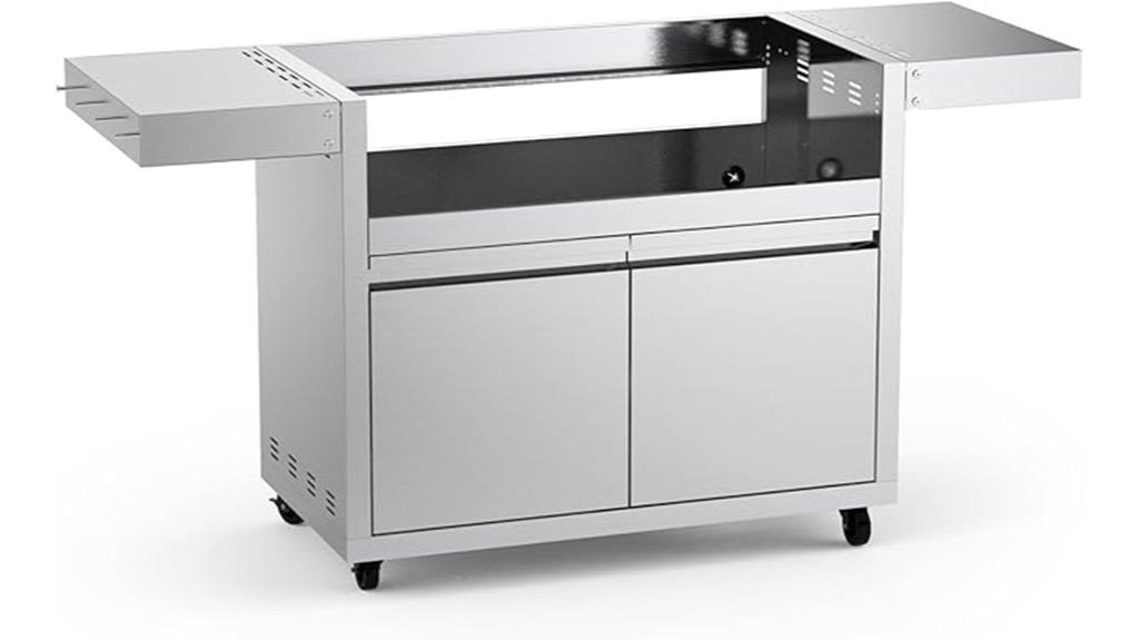 stainless steel hygrill cart