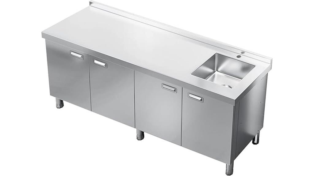 stainless steel kitchen sink