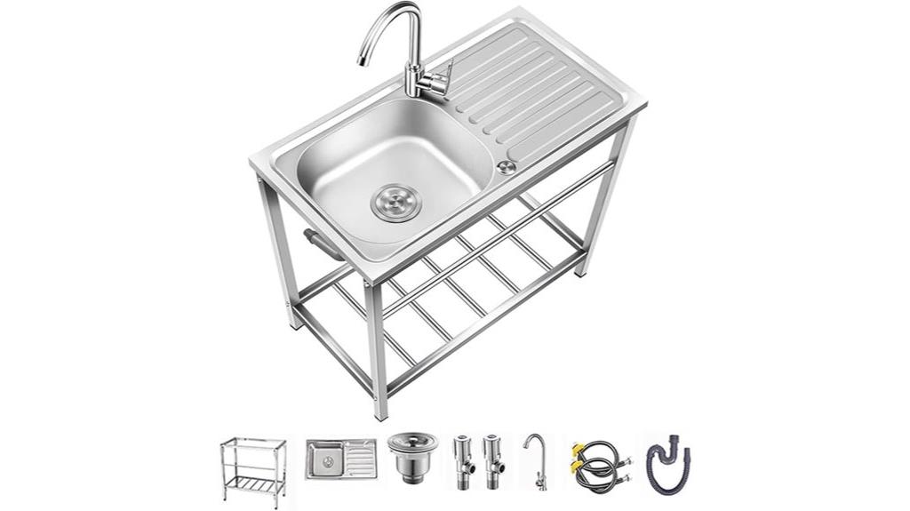 stainless steel outdoor utility