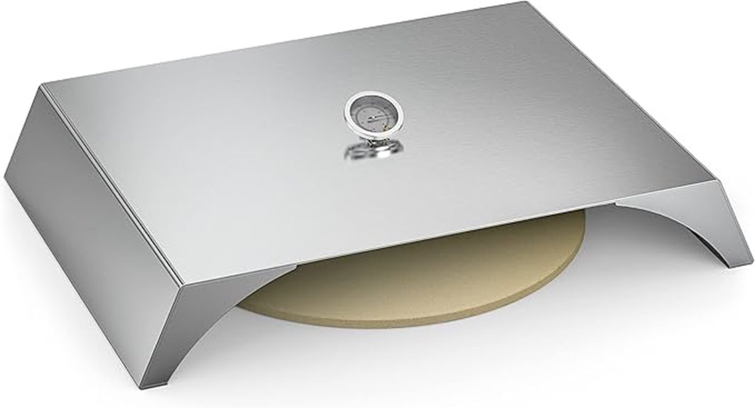 stainless steel pizza oven