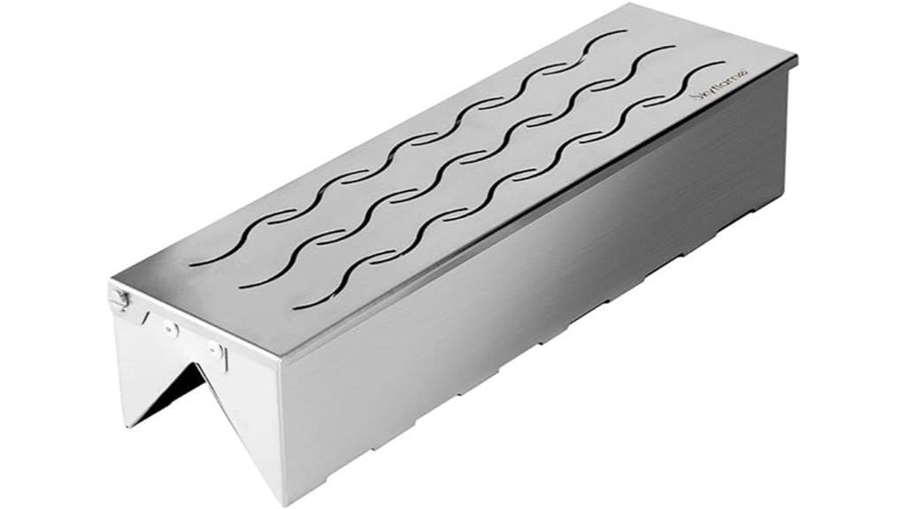 stainless steel smoke box