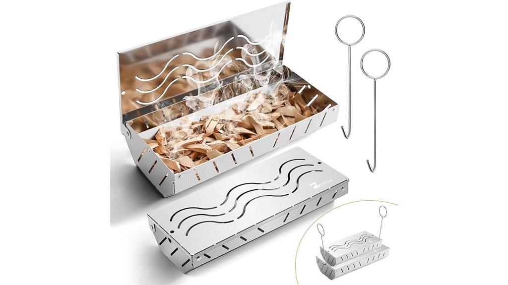 stainless steel smoke box