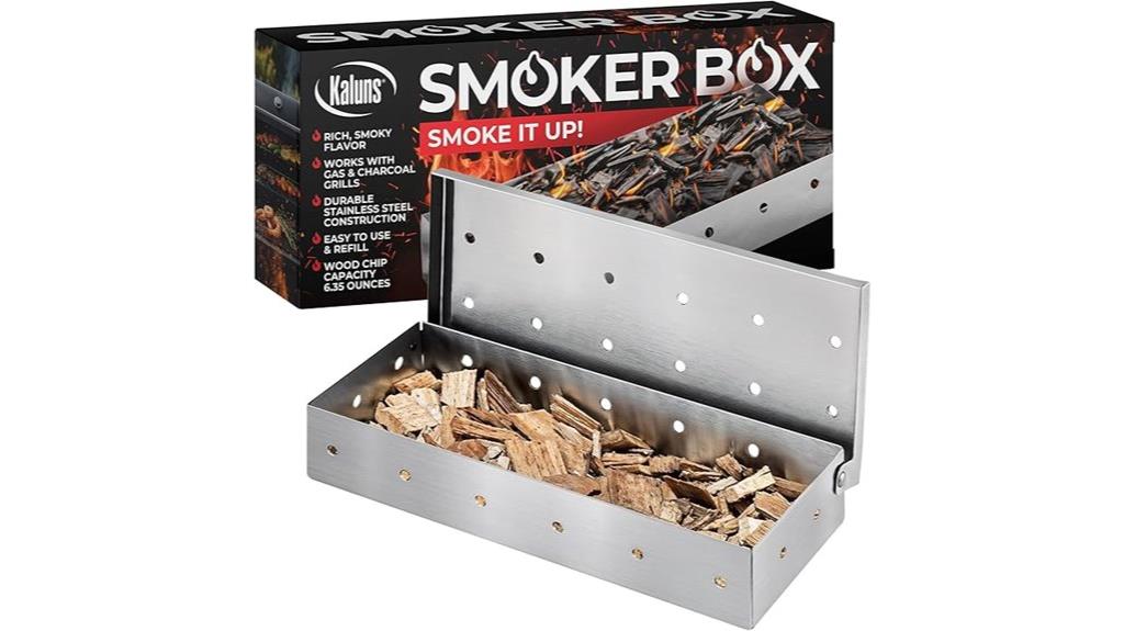 stainless steel smoker box