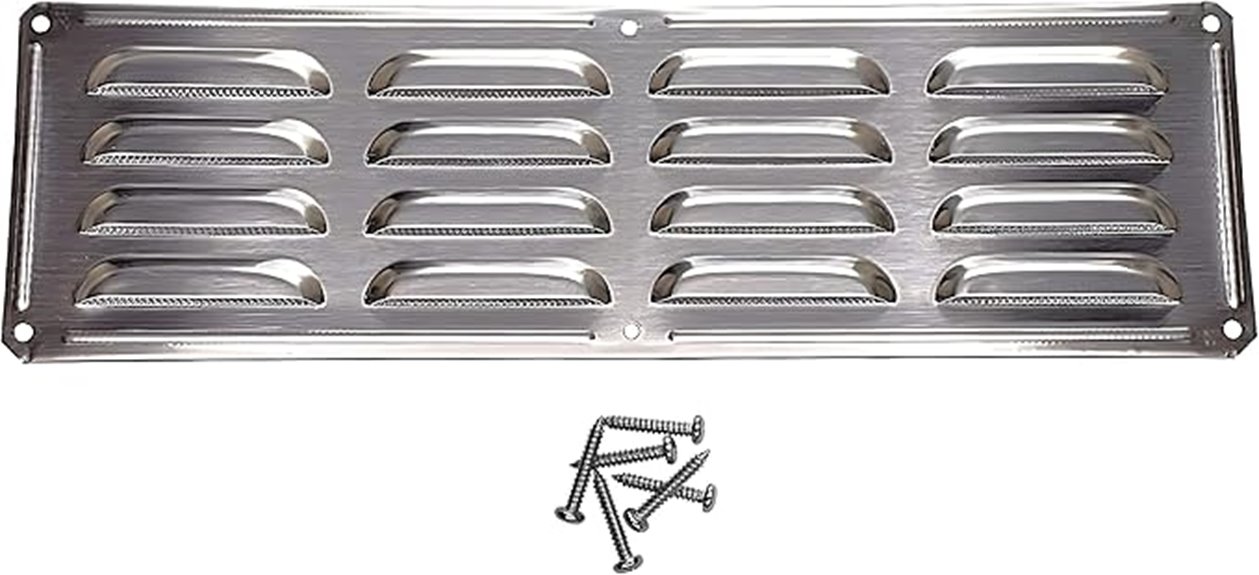 stainless steel vent screen