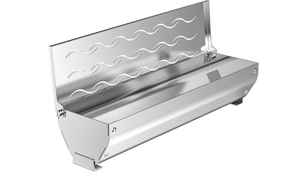 stainless steel wood smoker