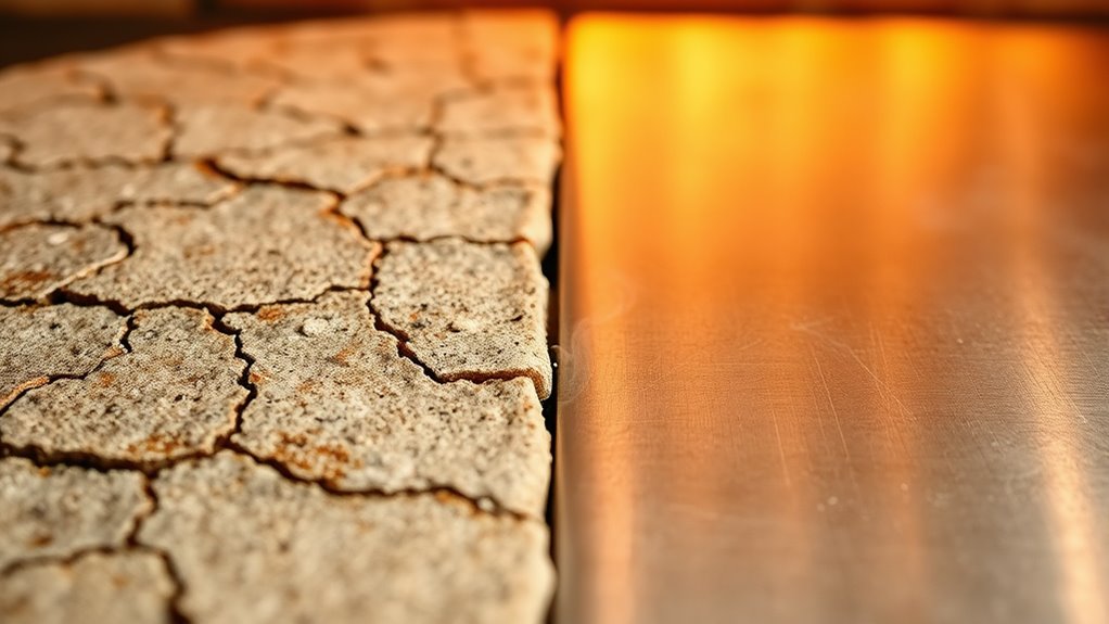 steel heats faster bakes quicker