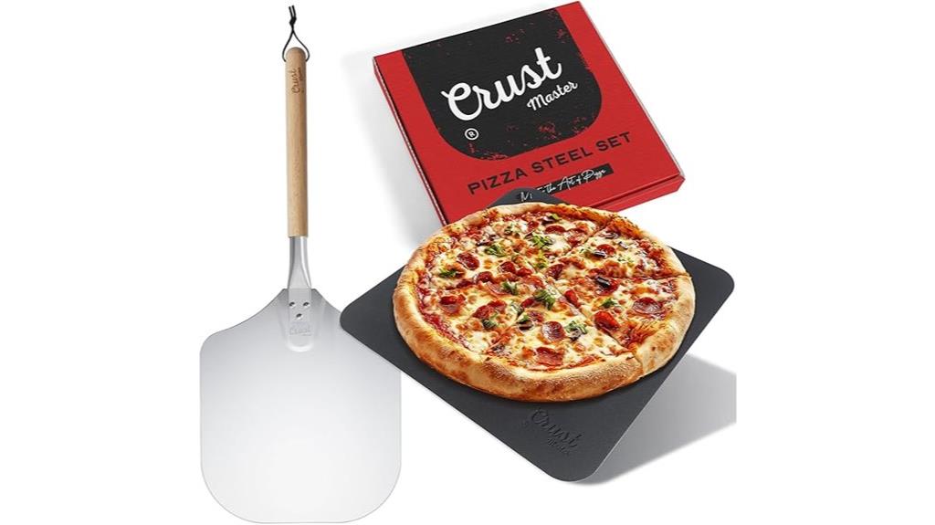 steel pizza baking pan
