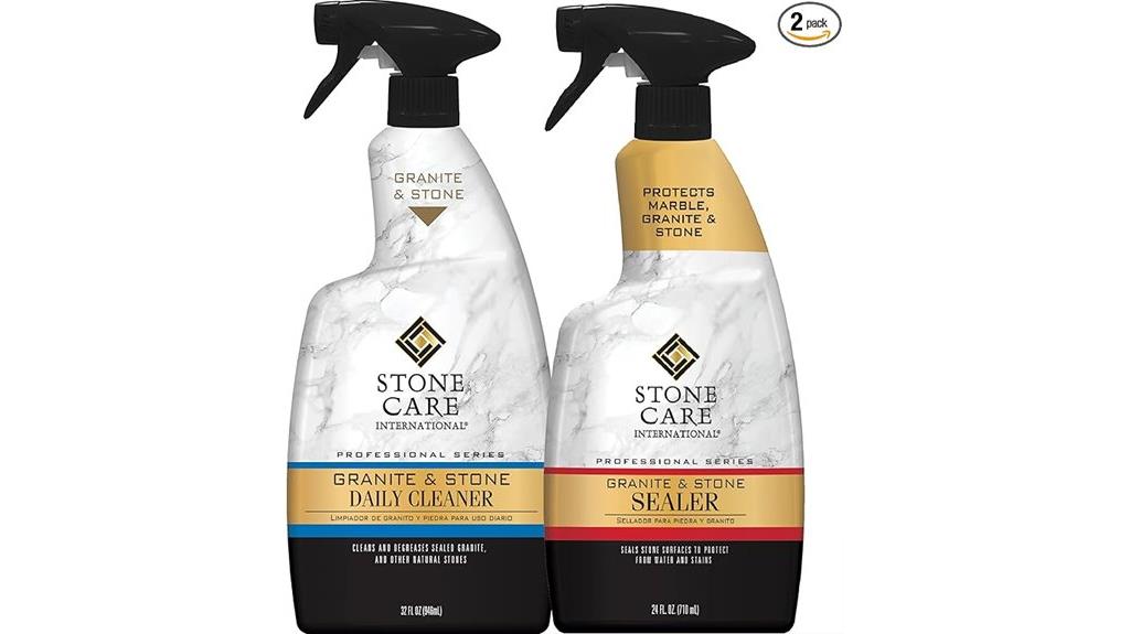 stone cleaning and sealing kit