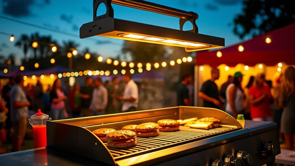 tailgate grill light factors